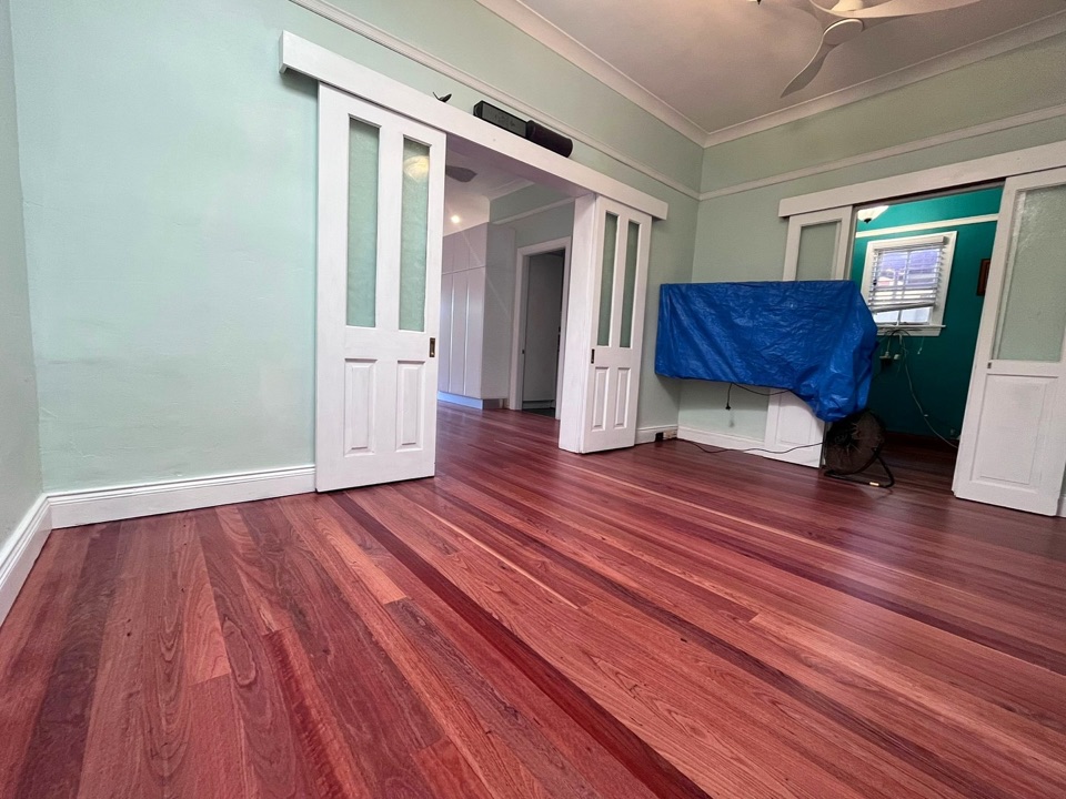Sunroom doors polished