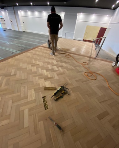 Sand & Polish Prefinished Parquetry Timber - Water Base (sqm) in Campbelltown