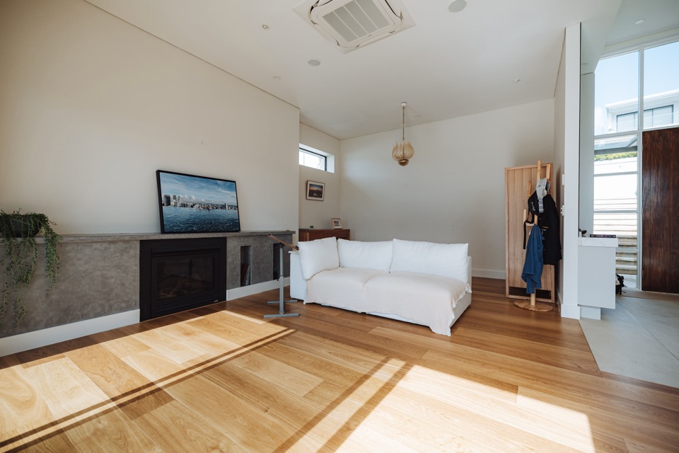 The second living room in afternoon sun