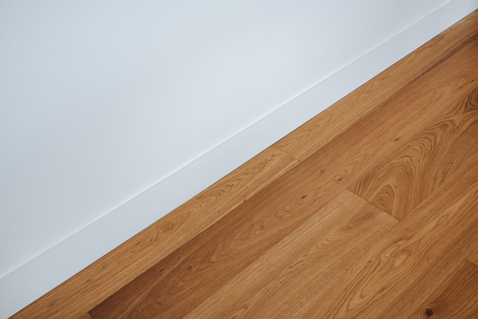 Where the floor meets the wall